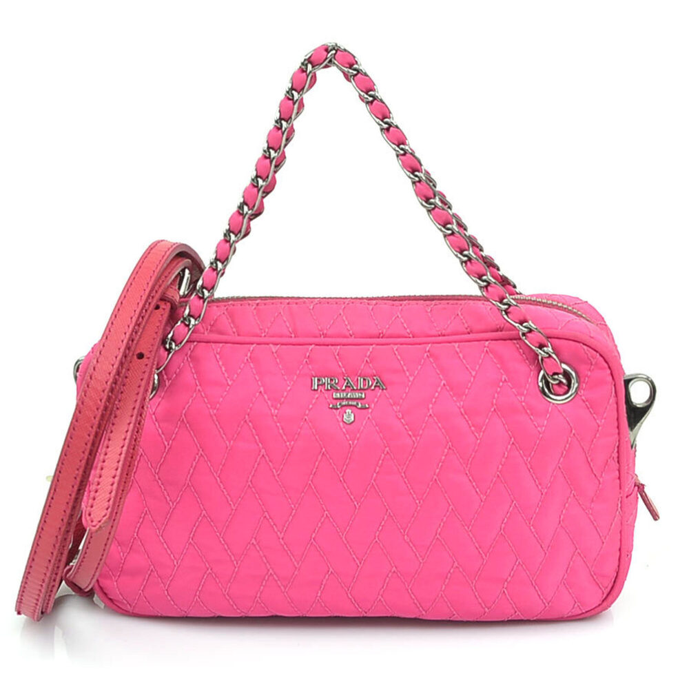 PRADA Pink Shoulder Bag